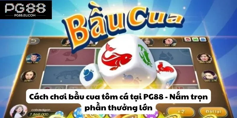 Pg88 hướng dẫn cách chơi bầu cua tôm cá