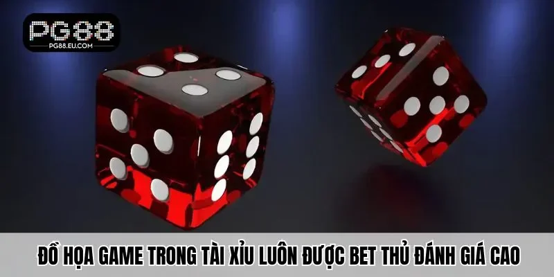 Đồ họa game trong Tài Xỉu luôn được bet thủ đánh giá cao